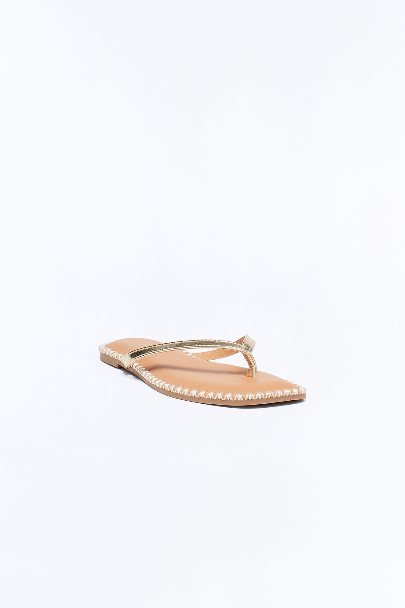 Kassidy Flip Flops - Gold