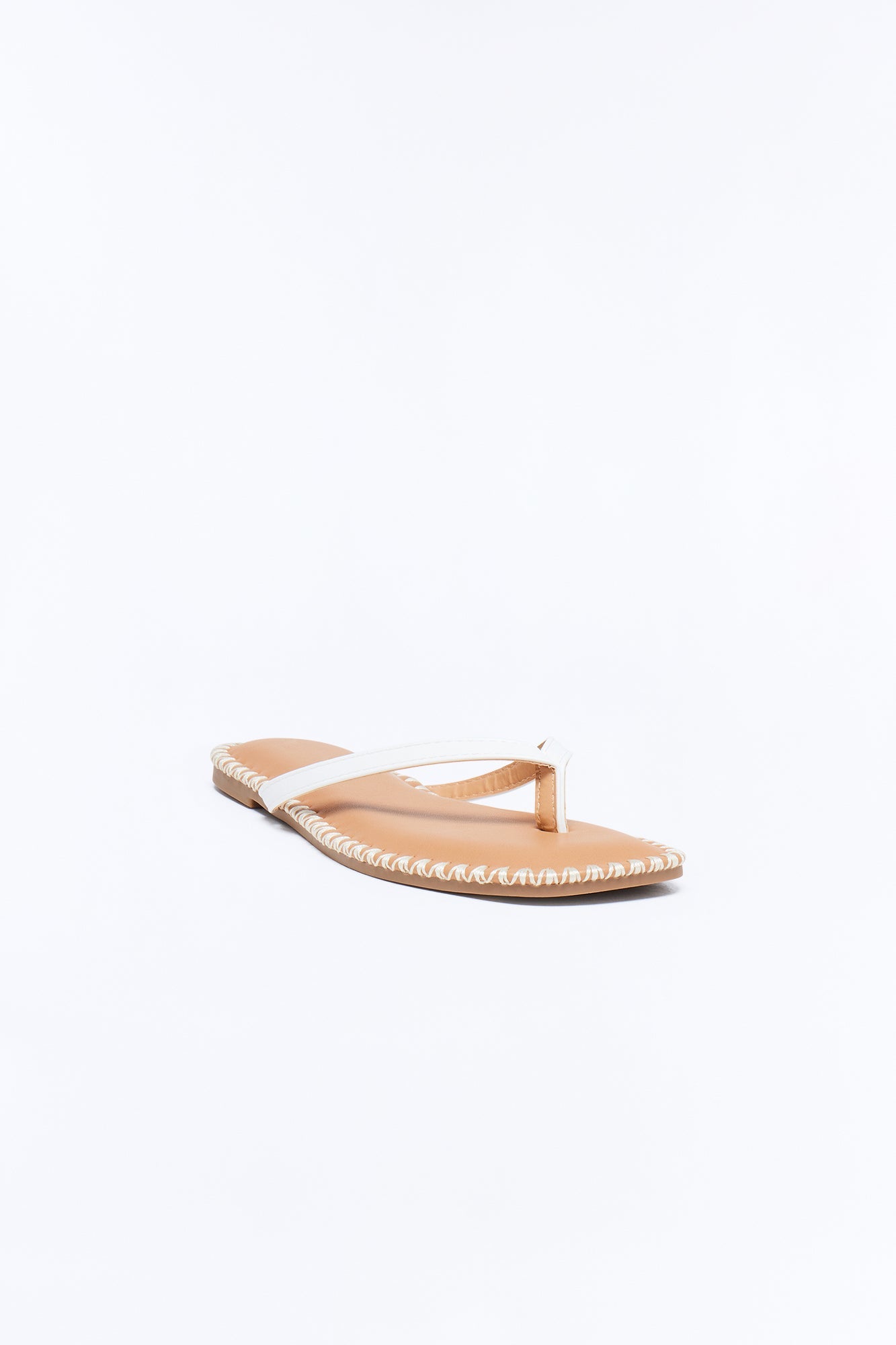 Kassidy Flip Flops - White