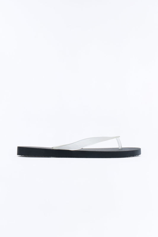 Waves Flip Flops - Clear