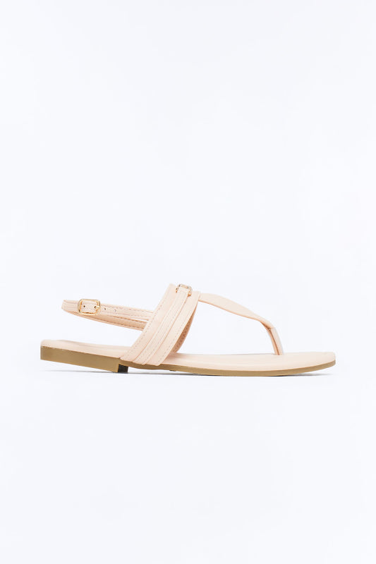 Rani Hardware Sandals - Beige