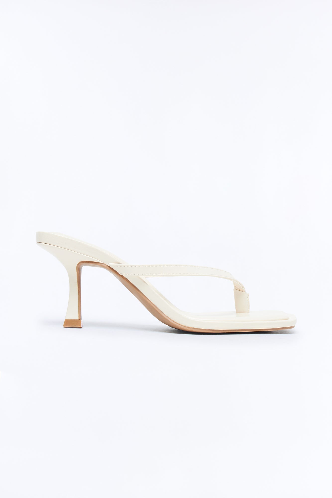 Vida Thong Heels - Ivory