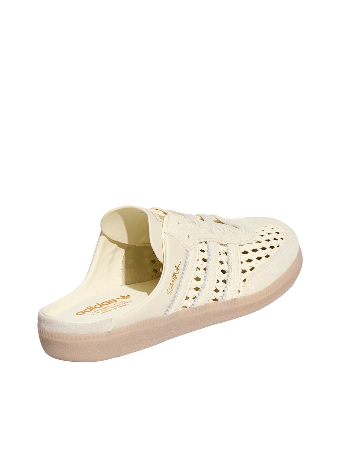 adidas Samba Mule Woven Basketweave Cream White (Women's)