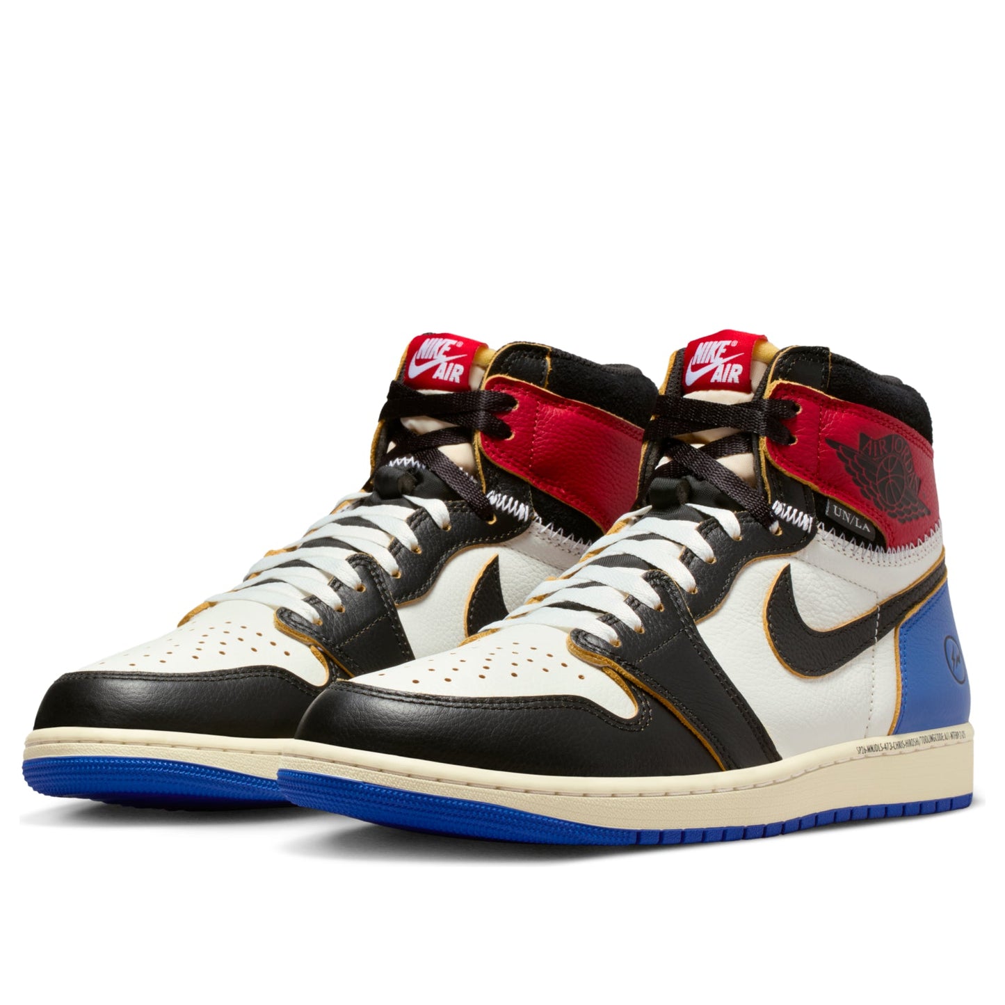 Air Jordan 1 Retro High x Fragment x Union LA OG SP 'Varsity Red Sport Royal' IO7847-002