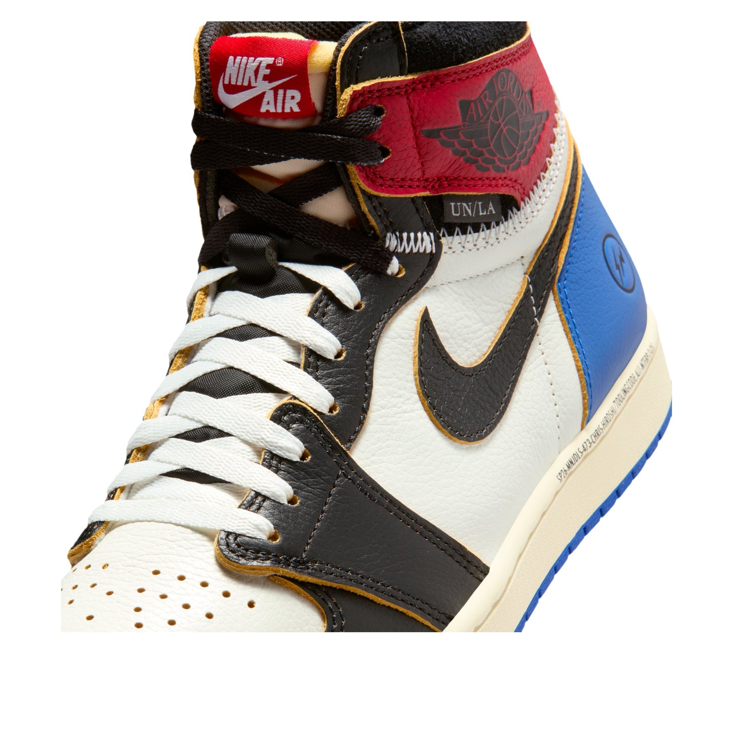 Air Jordan 1 Retro High x Fragment x Union LA OG SP 'Varsity Red Sport Royal' IO7847-002
