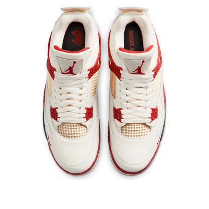 Air Jordan 4 Retro OG x Nigel Sylvester 'Brick After Brick' IQ8055-100