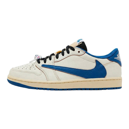 Air Jordan 1 Low x Travis Scott x Fragment 'Sail Military Blue' DM7866-104