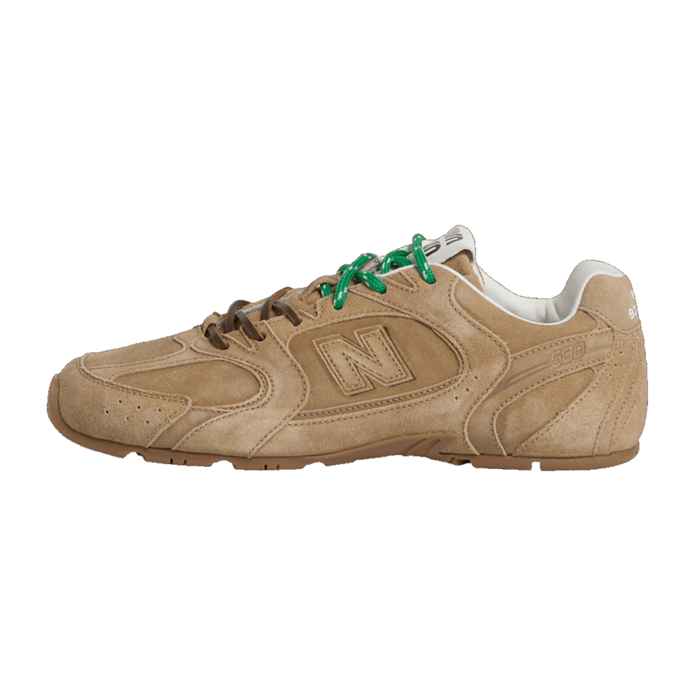 (WMNS) New Balance 530 x Miu Miu Suede Mesh 'Ecru' 5E165E-Z5O-F0379